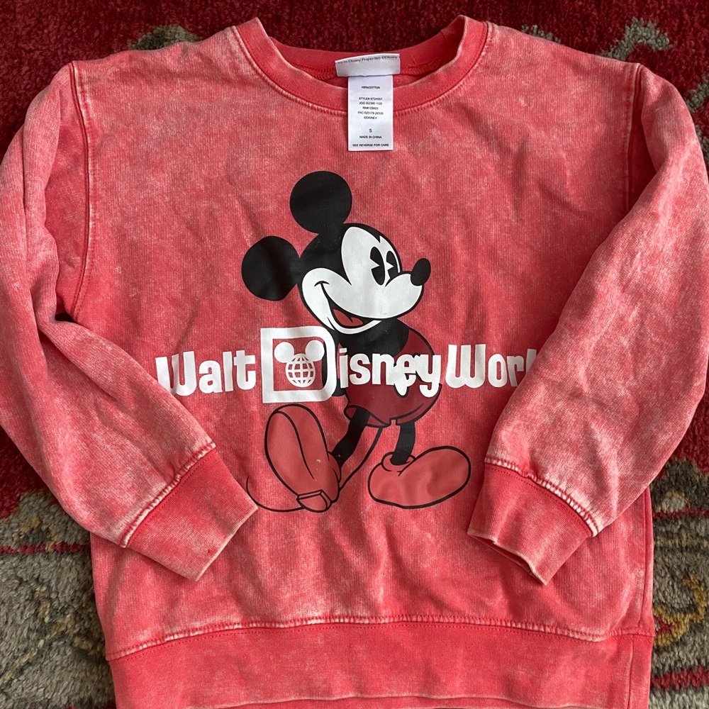 Walt Disney World authentic sweatshirt
